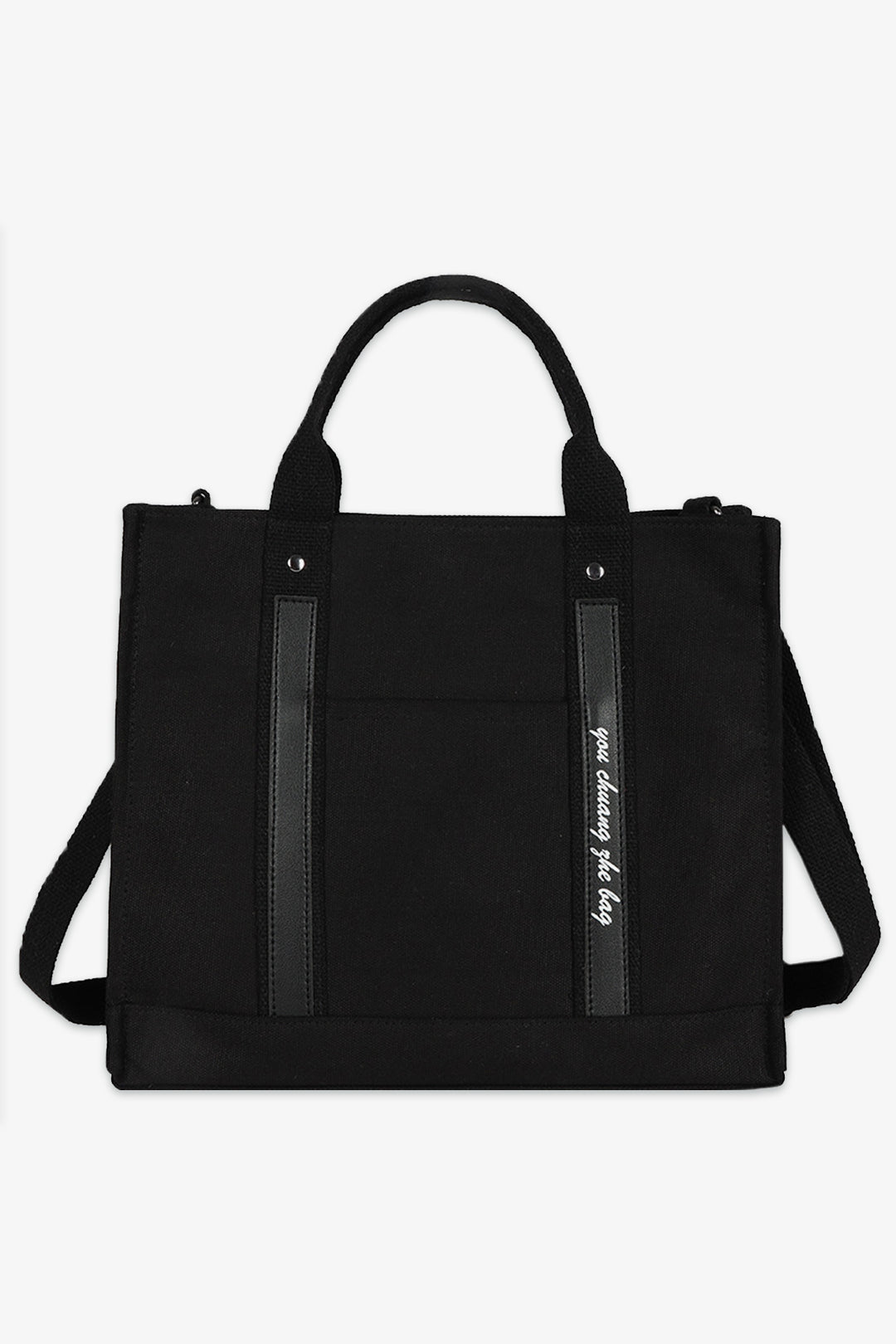 Black Student Class Trendy Shoulder Bag - S22 - WHB0039