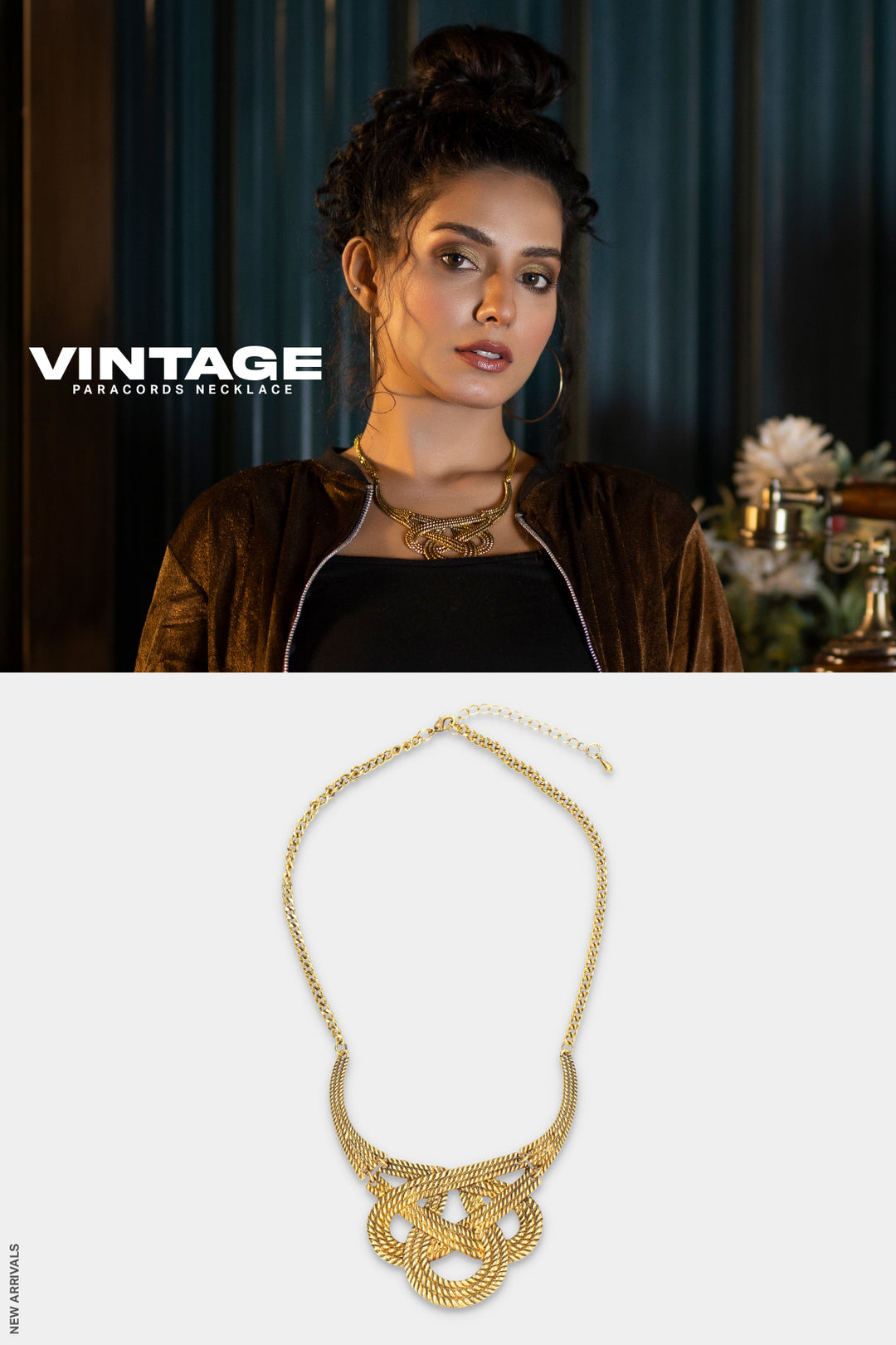 Vintage Paracords Necklace - W21 - WJW0010