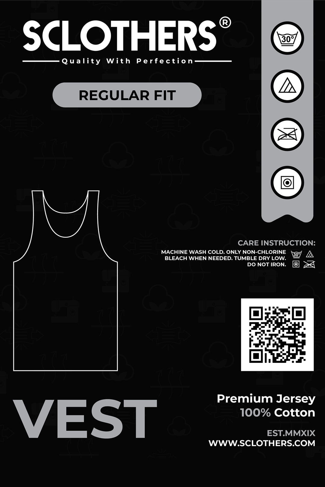 Men Vest (Plus Size) - P22 - MV0002P